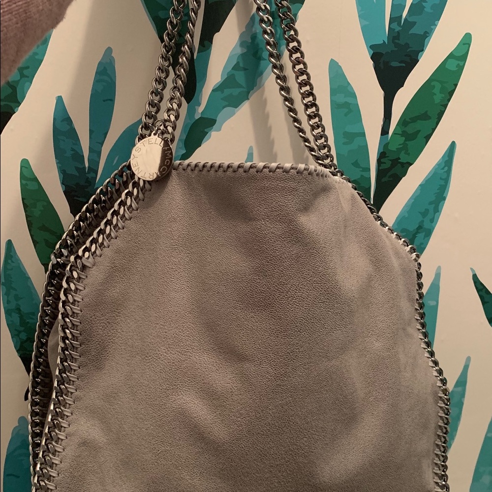 Stella McCartney Falabella Small Tote Bag - gray